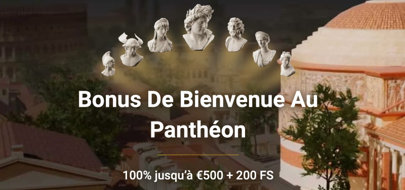 capture d'&eacute;cran bonus de bienvenue casinoly
