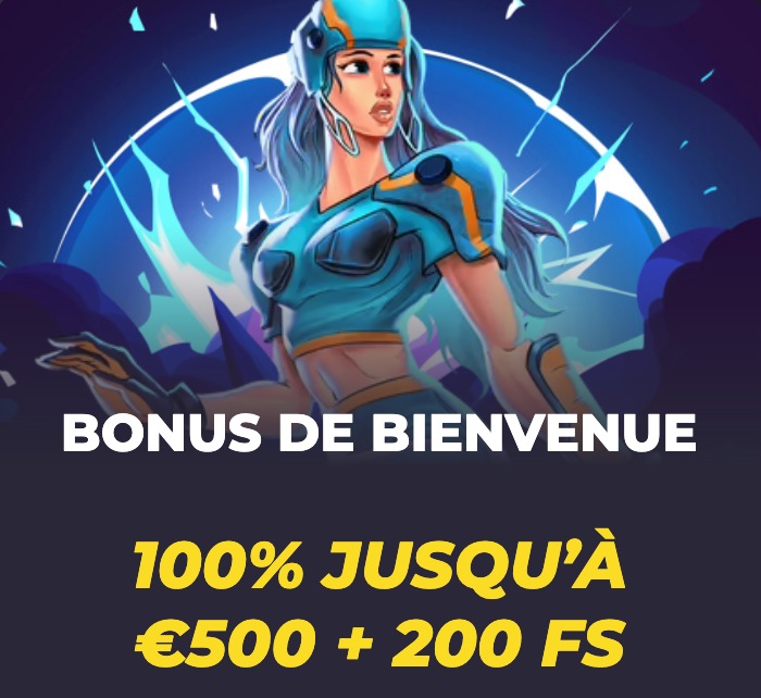 capture d'écran bonus de bienvenue powbet casino