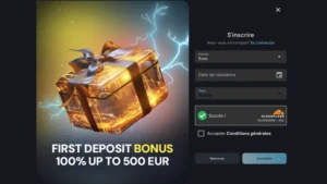 capture decran inscription etape 3 mondcasino