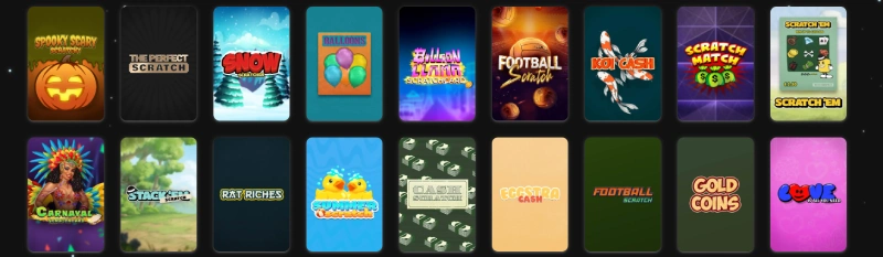capture decran scratch games mondcasino