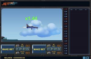 Interface de jet lucky