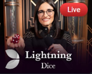 logo lightning dice