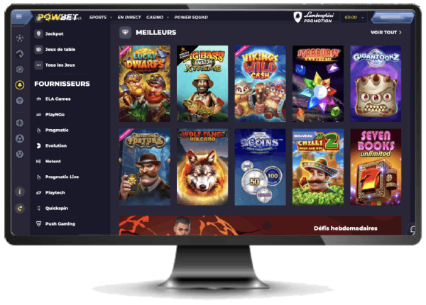powbet casino version desktop