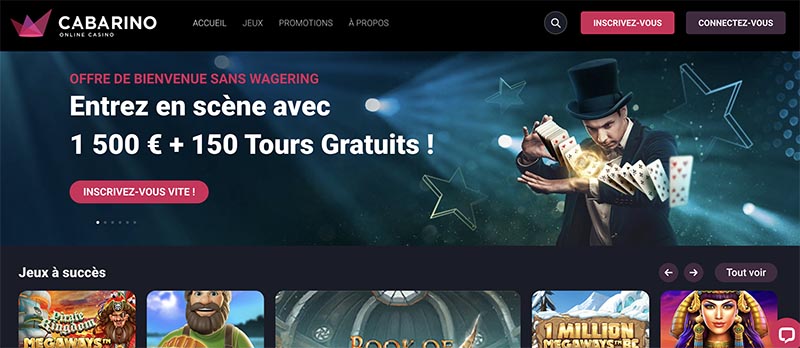 tangkap cabarino kasino d'écran