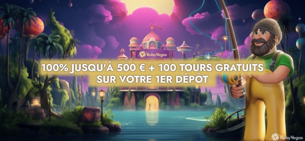 capture d'&eacute;cran bonus de bienvenue ruby vegas casino