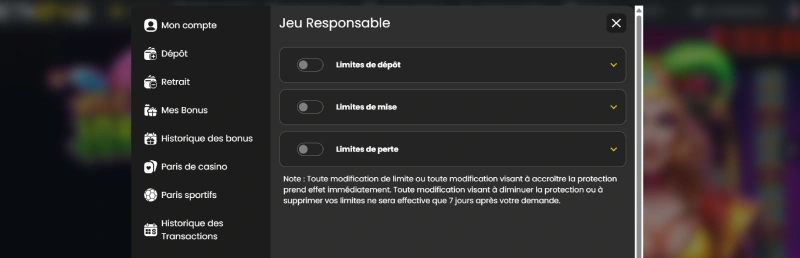 Jeu responsable Bet24