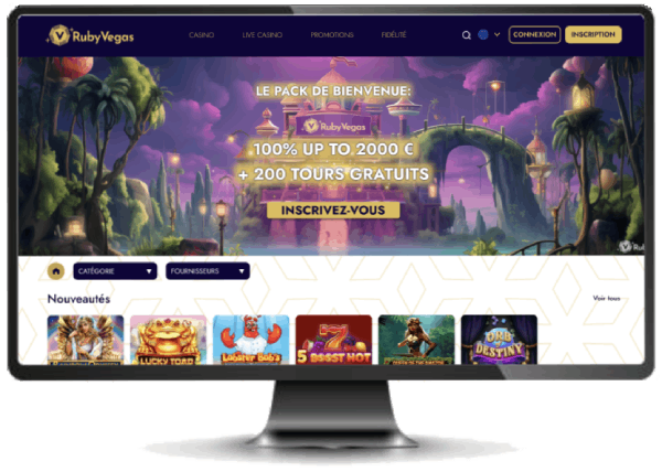 Ruby vegas casino version desktop
