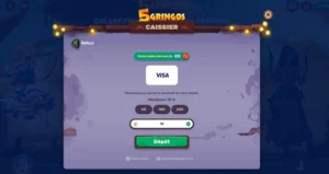 Faire un dépôt sur 5Gringos