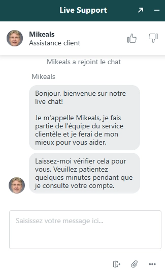 Live chat Wazamba