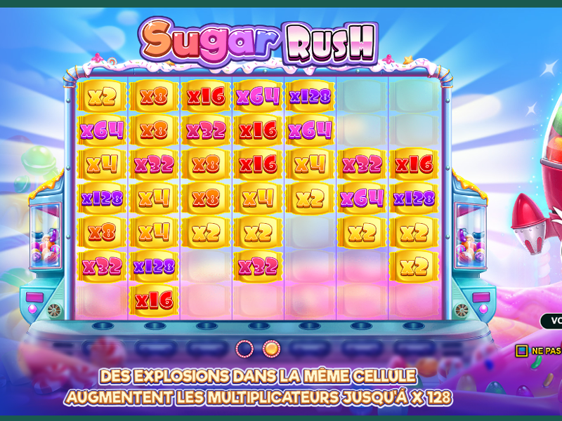 Sugar Rush capture d'&eacute;cran