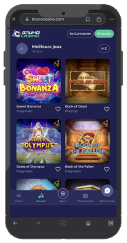 bruno casino version mobile