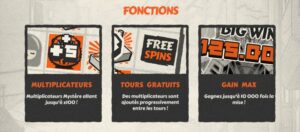 Fonctionnalit&eacute;s slot toshi video club