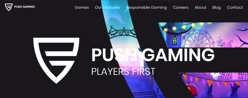 capture decran page accueil push gaming