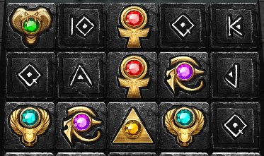 hand of anubis symboles de gains classiques