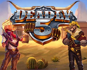 logo machine &agrave; sous deadly 5