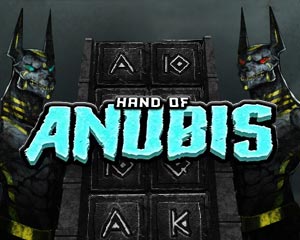 logo machine &agrave; sous hand of anubis