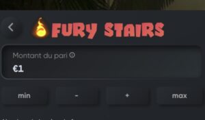 S&eacute;lectionner une mise fury stairs