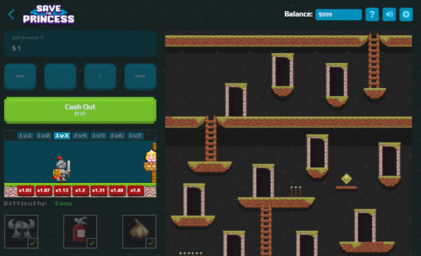 capture decran save the princess de turbo games