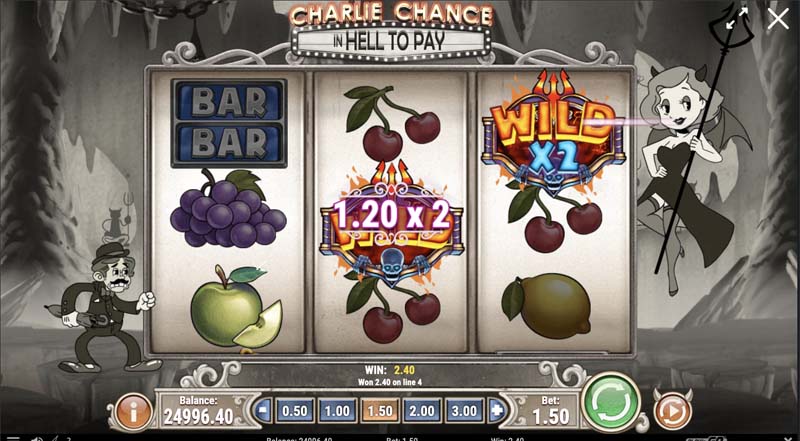 capture d'écran slot charlie chance in hell to pay