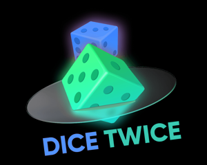 dice twice mini jeux logo