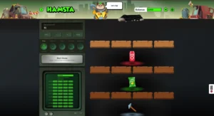 Interface du mini jeu hamsta