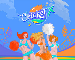 mini jeux cricket x logo