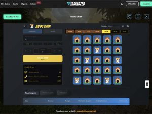 Interface du Jeu du chien