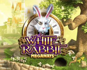 white rabbit megaways logo
