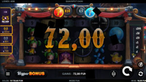 capture d'&eacute;cran jouer quackpot cash