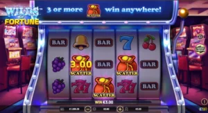 Gain de 3 euros avec scatter