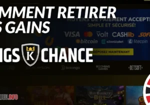 Comment retirer ses gains sur Kings Chance ?