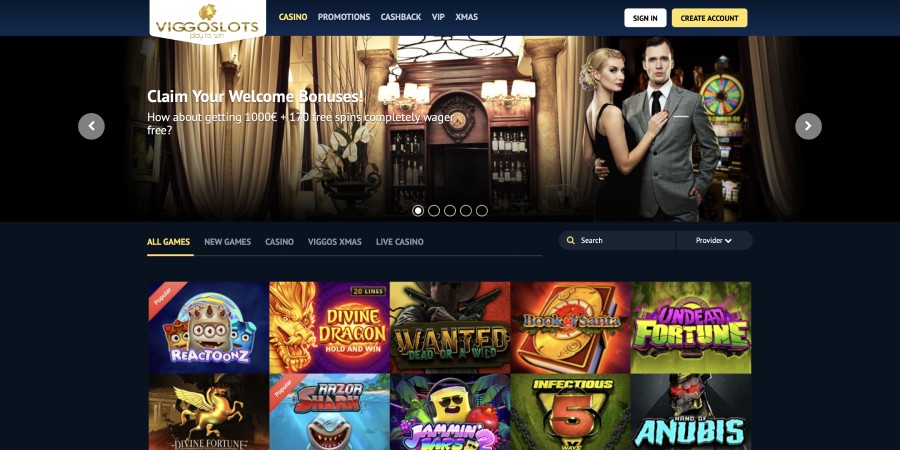 tangkapan layar beranda viggoslots 2k