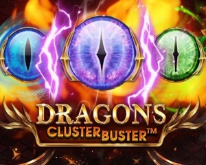 dragons cluster buster slot logo