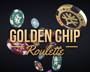 golden chip roulette logo