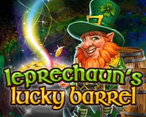 leprechauns lucky barrel logo