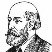 portrait dessiné de charles deville wells