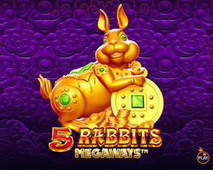 logo 5 rabbits megaways