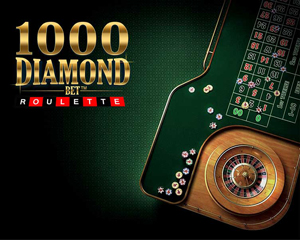 1000 diamond bet roulette playtech logo