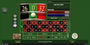 Interface de roulette de luxe