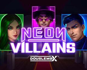 neon villains doublemax logo