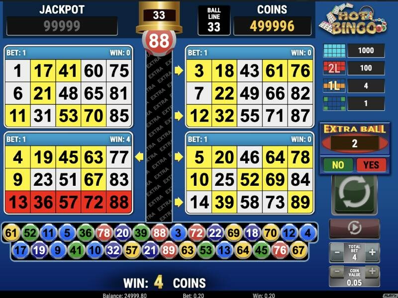 Hot Bingo capture d'écran