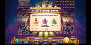 Elixir of power bonus débloqué