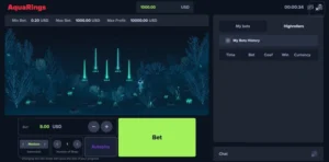 Interface de aquarings