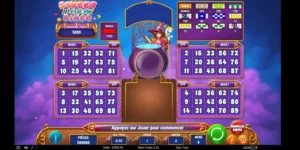 Interface de sweet alchemy bingo