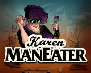 karen maneater slot logo