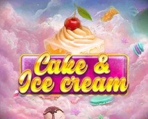 logo cake and ice cream