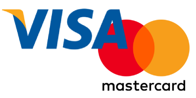 logo combin&eacute;s visa et mastercard