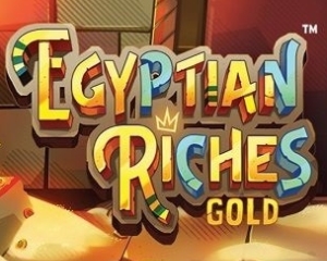 logo egyptian riches gold