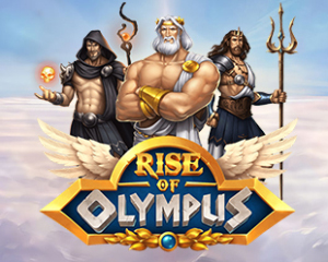 rise of olympus slot logo