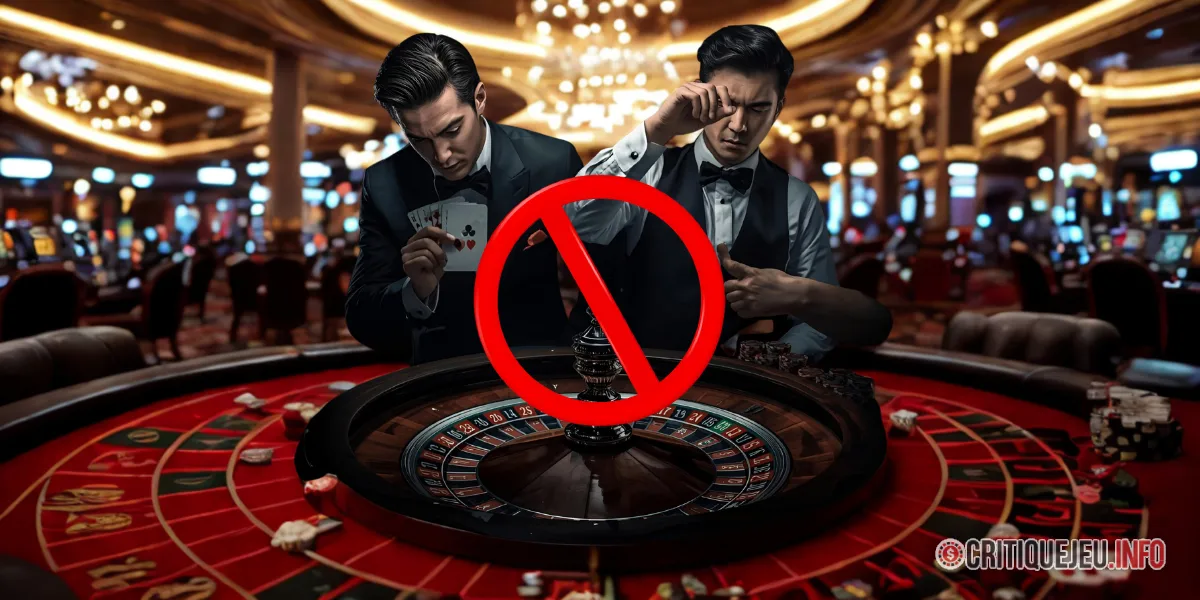 Les techniques interdites à la roulette au casino